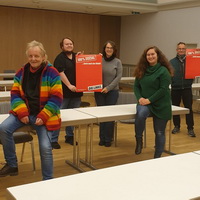 Sabine Moehring, Ingo Hoppmann, Regina Preysing und Michael Wiegelmann führen Kreistagsliste an - Bild: M. Schott